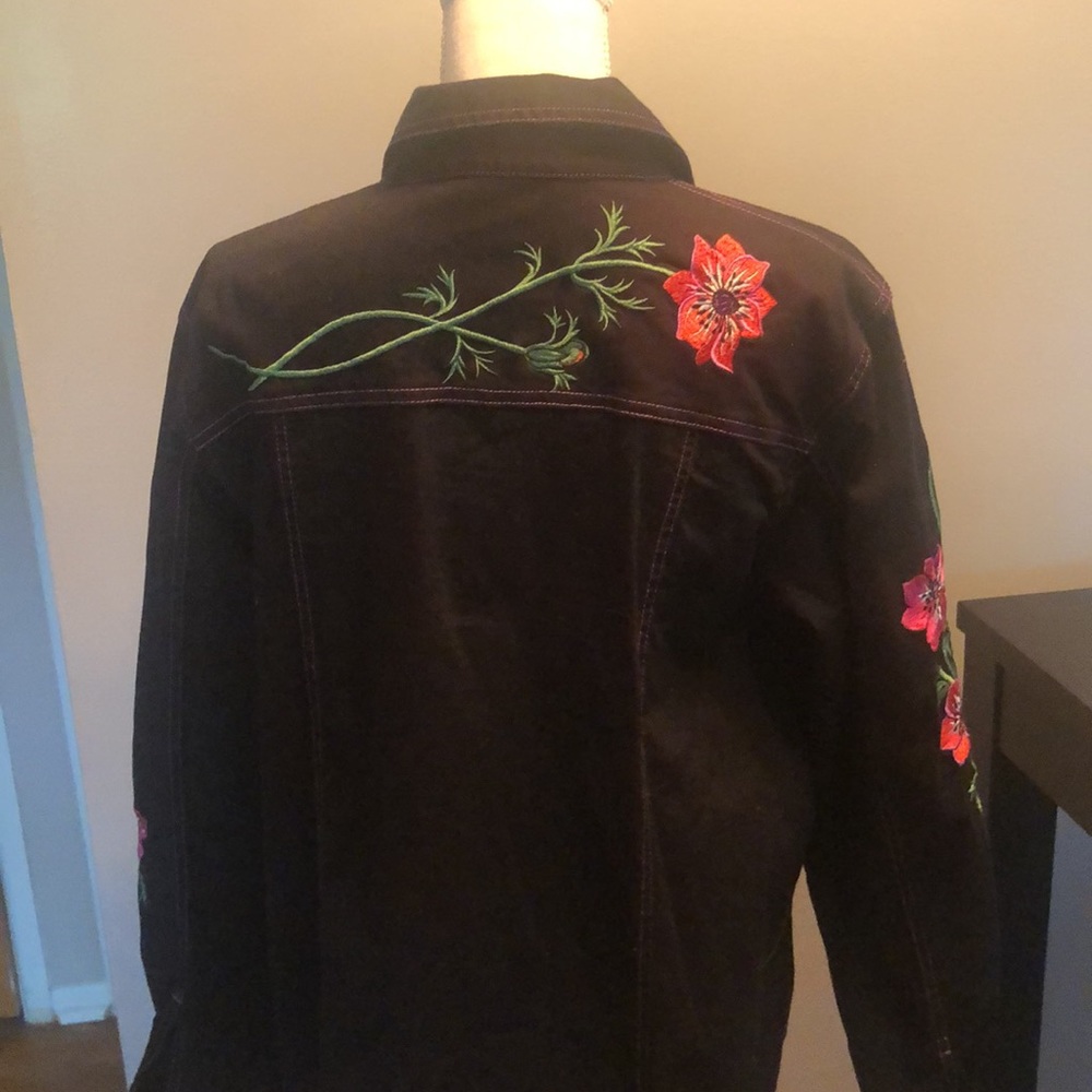 Bob Mackie Wearable Art Jacket - image 4